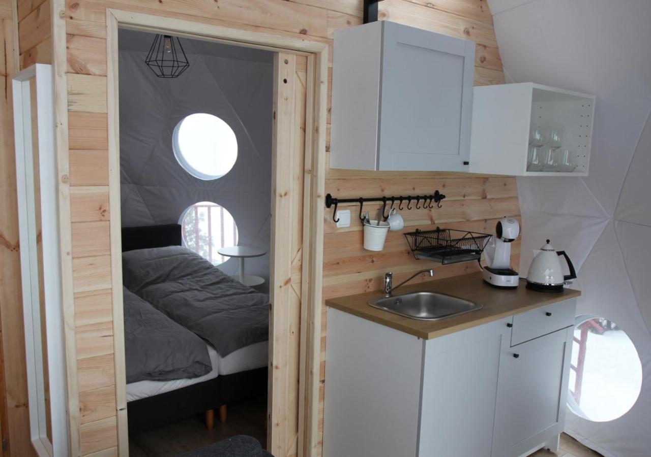 Glamping Gliczarow Klapnioki Bed & Breakfast Leśnica Eksteriør bilde