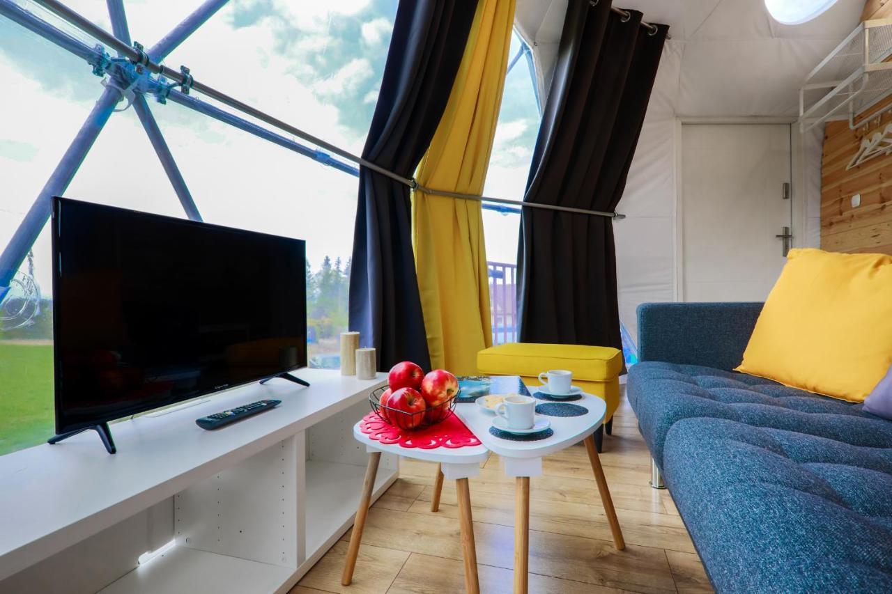 Glamping Gliczarow Klapnioki Bed & Breakfast Leśnica Eksteriør bilde