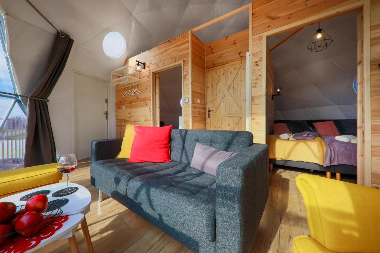 Glamping Gliczarow Klapnioki Bed & Breakfast Leśnica Eksteriør bilde