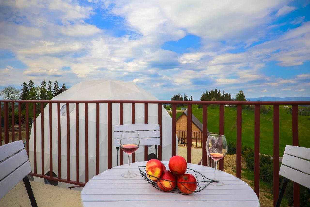 Glamping Gliczarow Klapnioki Bed & Breakfast Leśnica Eksteriør bilde