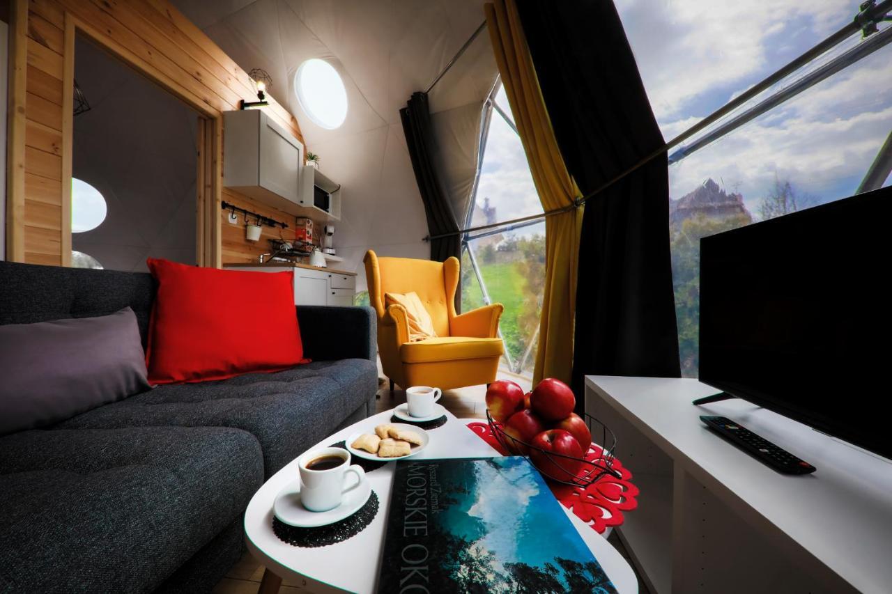 Glamping Gliczarow Klapnioki Bed & Breakfast Leśnica Eksteriør bilde