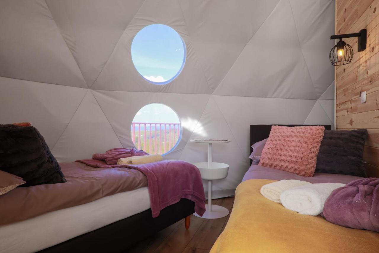Glamping Gliczarow Klapnioki Bed & Breakfast Leśnica Eksteriør bilde