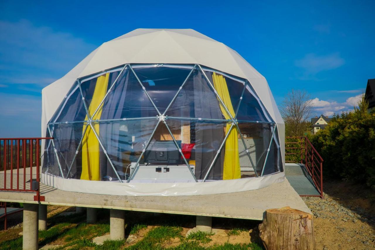 Glamping Gliczarow Klapnioki Bed & Breakfast Leśnica Eksteriør bilde