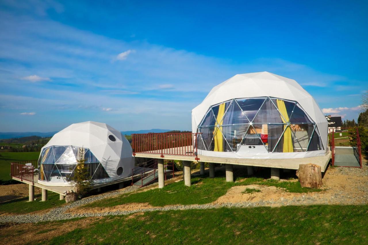 Glamping Gliczarow Klapnioki Bed & Breakfast Leśnica Eksteriør bilde